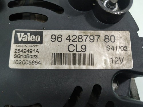 9642879780 alternador para PEUGEOT 307 BERLINA (S2) D-SIGN 2006 471328 - Picture 4 of 24