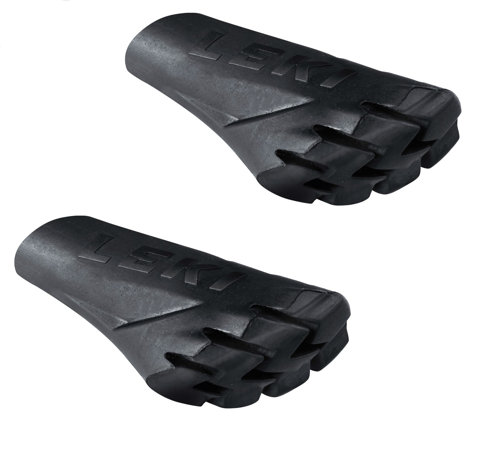 Leki Unisex Schwarz Nordic Walkingstöcke Nordic-Walking-Stock Gummipuffer, Größe One Size In - Image 4