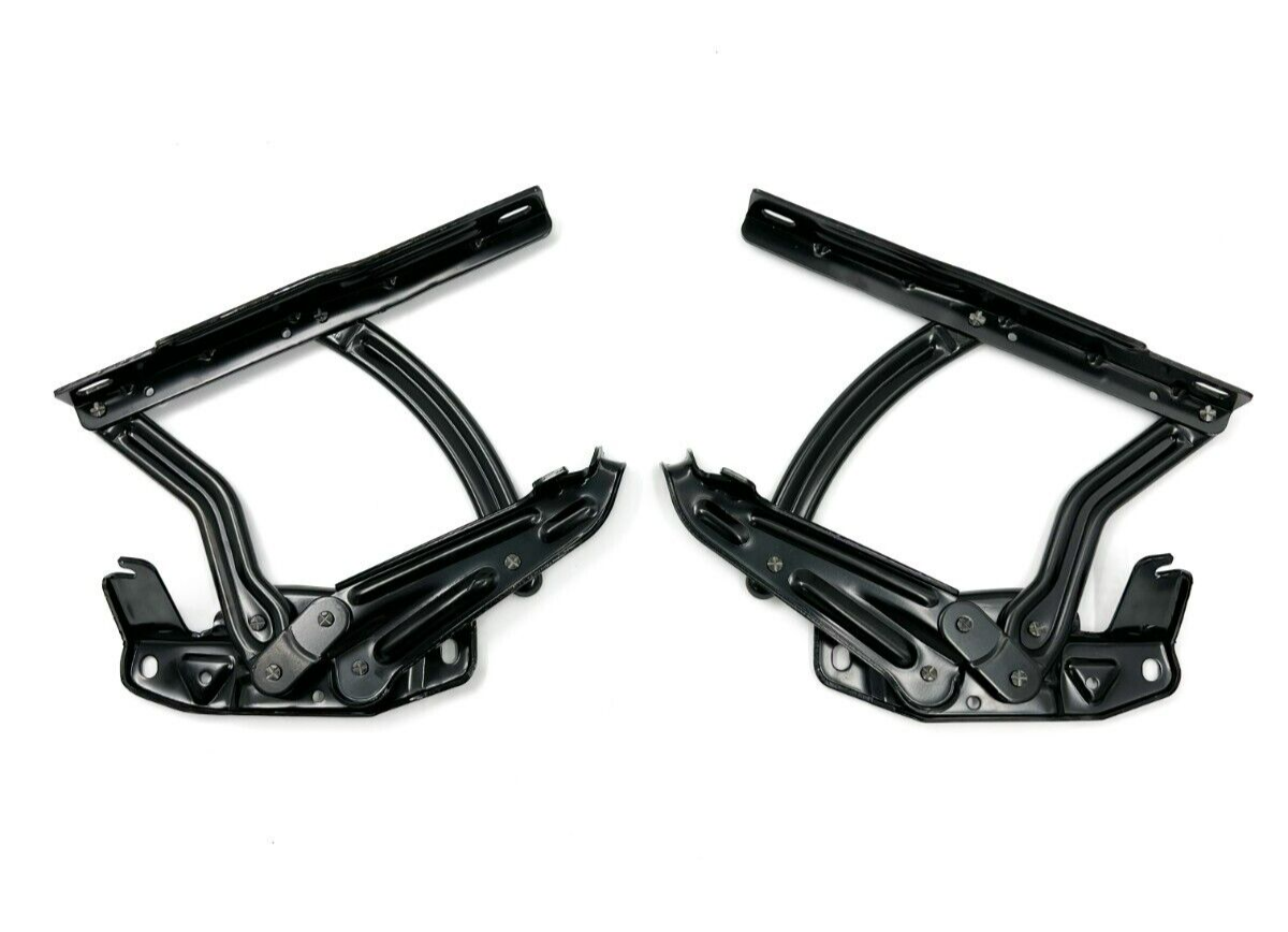 Pair Steel Hood Hinges For 19671969 Chevy Camaro & Pontiac Firebird eBay