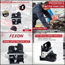 Fexon Trunk Latch Tailgate Lock Compatible W Vw Jetta Sportwagen 2010-2014 Fexon Trunk Latch Tailgate Lock Compatible W Vw Jetta Sportwagen 2010-2014