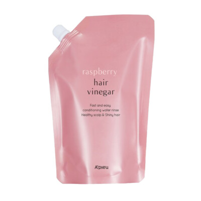 [A'PIEU] Raspberry Hair Vinegar Refill  - 400ml / Free Gift