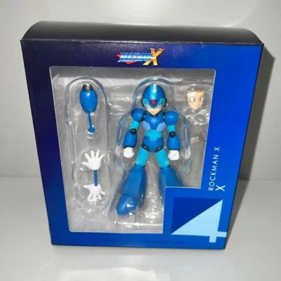 Mega Man X Rockman 4 Inch-Nel Action Movable Figure magnet wall kick Sentinel - Bild 1 von 4