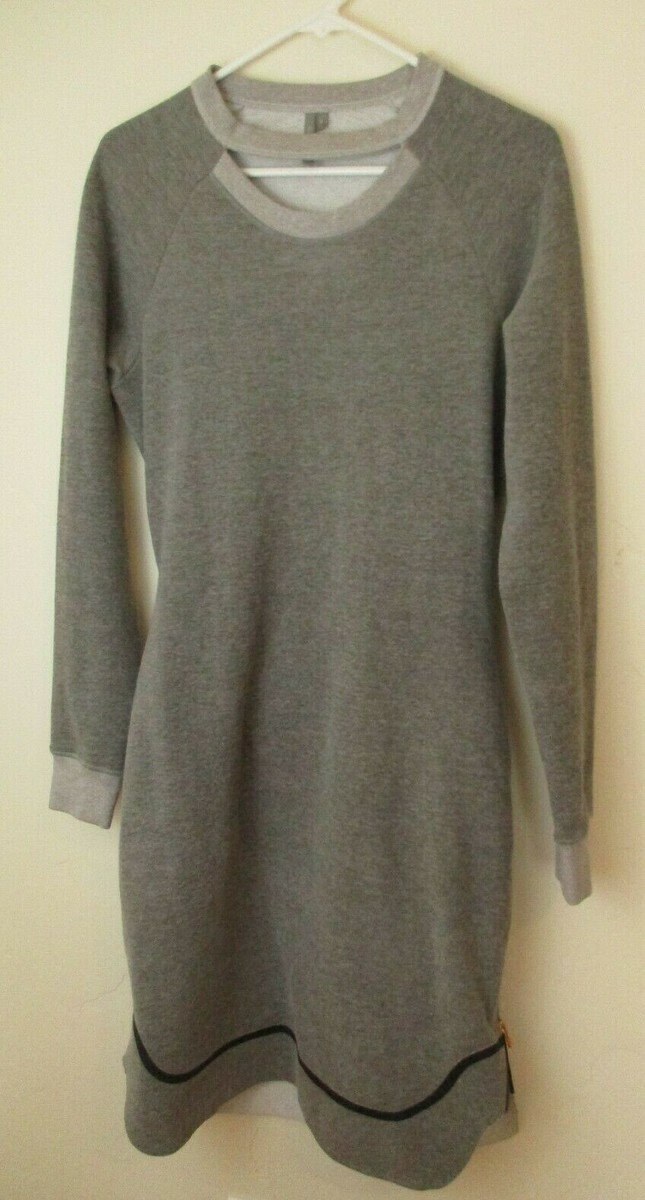 Betty layered dress【gray】 Sweaty Betty Women's Ribbed Long Sleeve Midi Dress, Urban