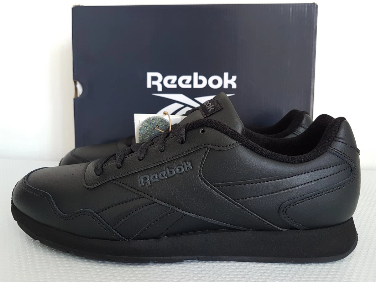 Men s Shoes Trainers Reebok Royal Glide Black Grey V53959 Size UK 7 7.5 8