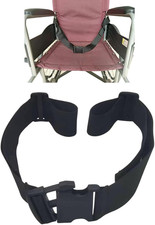 Two-Piece Wheelchair Safety Strap Seat Belt Adjustable Anti-Fall Size-Suitable A