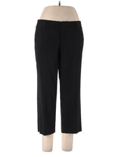 NWT AB Studio Women Black Dress Pants 10