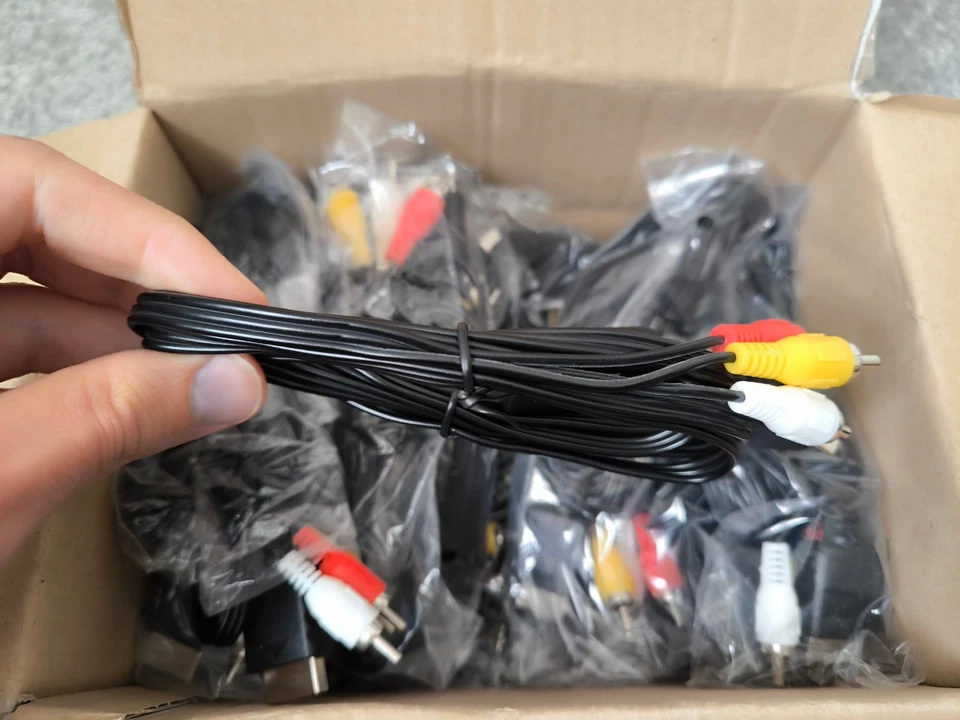 AV Video Chinch Kabel Sony PlayStation 1 2 3 PS1 PSX PS One PS2 PS3 TV Adapter - Bild 2 von 2