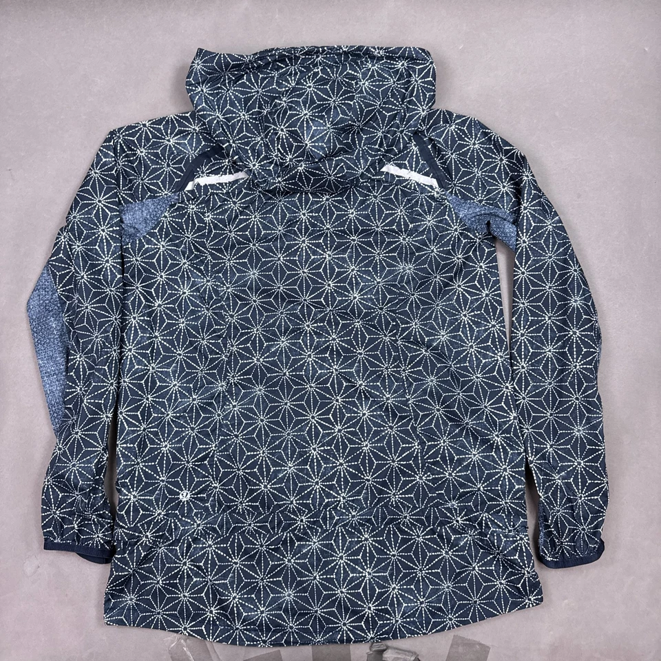 Chaqueta Lululemon Mujer XL Azul Miss Misty Sashiko Impermeable Pullover Tintero Foto 2 de 4