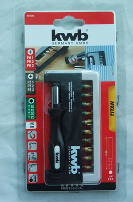KWB Handy Bitbox Titan 12-teilig 154010