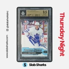 2016 UPPER DECK #201 AUSTON MATTHEWS YOUNG GUNS RC ROOKIE BGS 9.5