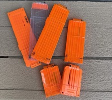 Nerf Magazines Lot of 6 3 18 1 12 2 6 Round Clips Lot 4