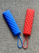 2 Pack Amazon Fire Stick Waterproof Silicone Remote Case 4K Red Blue Lanyard New