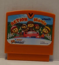 VTech Vmotion VSmile learning system Action Mania game tested & works well
