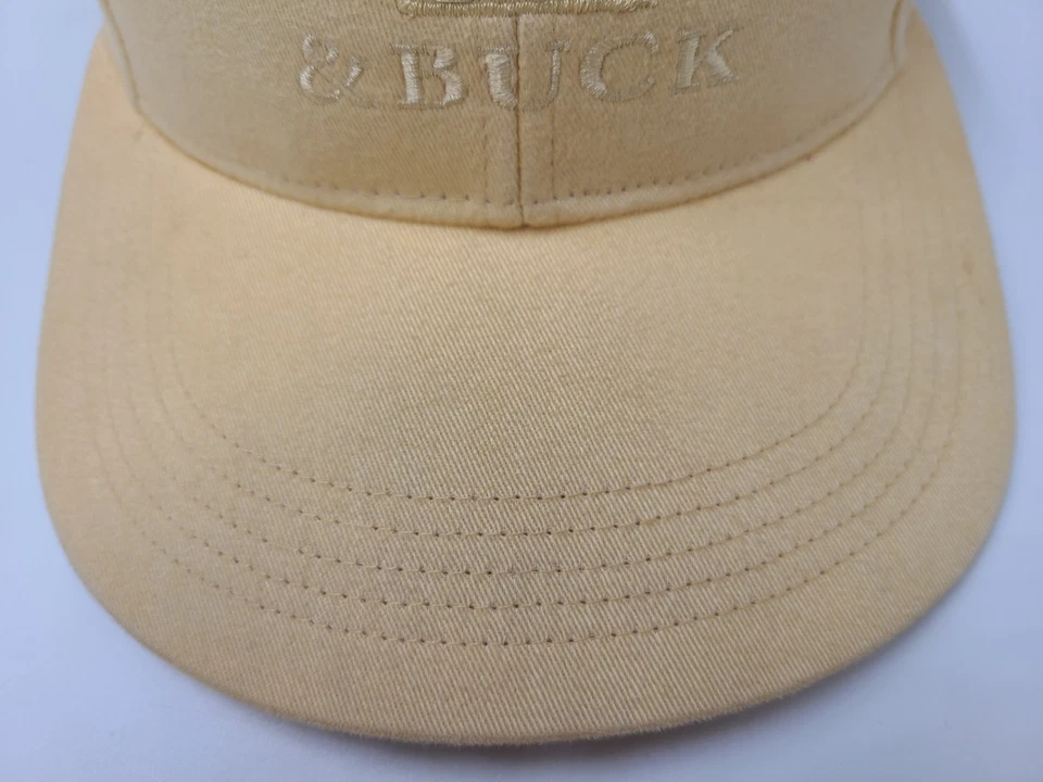 Vintage Cutter & Buck Strapback Adjustable Hat Cap Golf Apparel Men Women Yellow - Image 3 of 4