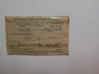 WW2 Pass Calcutta India Charles Catalano Soldier Military WW II War VTG WWII