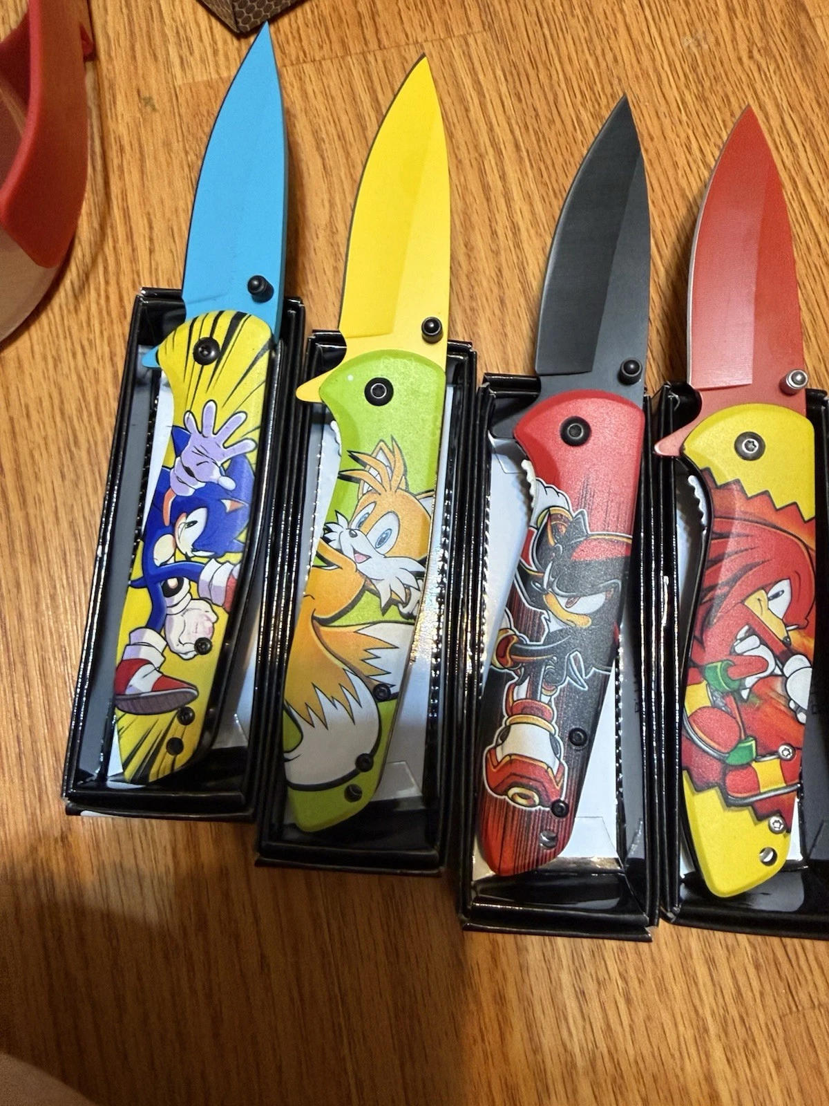 Sonic Metal Tactical SpringAssisted Open Survival Pocket Knife9” Set Of 4