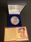 1 oz silver american eagle coin 2000 In Full Color