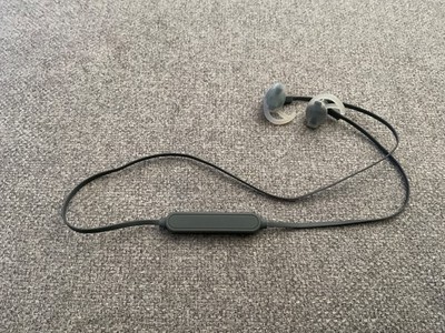 Amazon Basics Bluetooth Earbuds wireless (neckband style) Grey Micro Usb charger