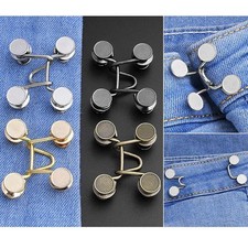4 sets   Hook Waist Buckle Clasp for Pants Trousers Skirt