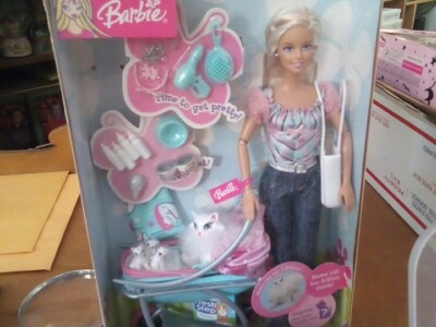 2003 Barbie Posh Pets Kitten Style Set. In Anopened Box