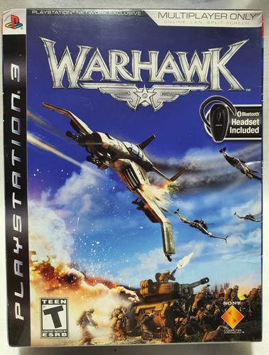 Warhawk bundle with Bluetooth Headset Playstation 3 New Sealed - Picture 2 of 6