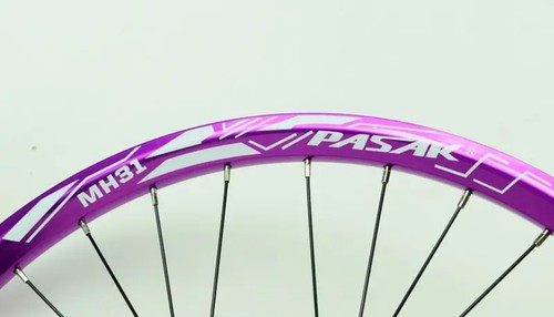 24inch AM DH MTB Aluminum Alloy Wheelset Thru Axle or QR 6 Pawls Hub HG MS XD - Picture 12 of 16