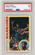 Robert Parish 1978 Topps #86. PSA Graded PR 1