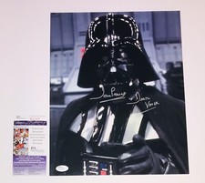 DAVID DAVE PROWSE DARTH VADER SIGNED PHOTO JSA COA STAR WARS EMPIRE STRIKES BACK