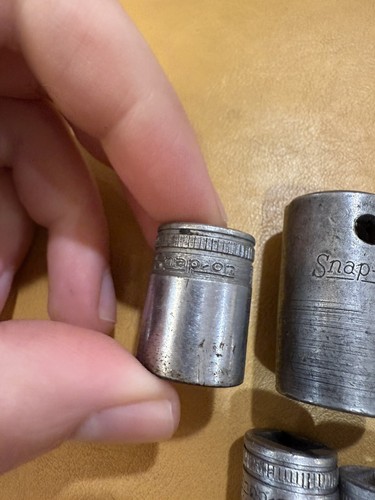 Snap On Sockets Lot - F-414, IM180, F240, No. 250,F-4, F-080, F-16 - Picture 2 of 11