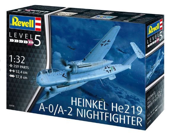 Revell 1 32 Heinkel He219 A-0 A-2 Nightfighter Revell 1 32 Heinkel He219 A-0 A-2 Nightfighter