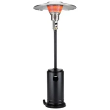 Hiland 40,000 BTU Propane Patio Heater - Sapphire Black 