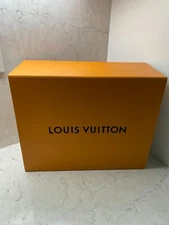 Louis Vuitton Orange Cardboard Storage Drawer Empty Box L 14" x W 11" x H 5.7"