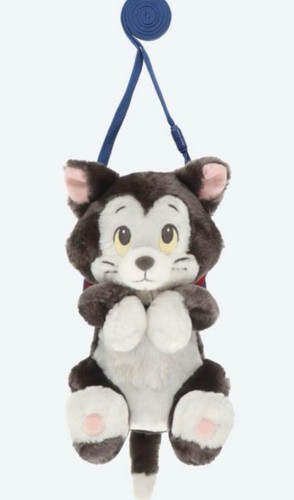 2set New Tokyo Disney Pinocchio Figaro Cat Plush Shoulder Bag Plush Charm Japan - Picture 2 of 7