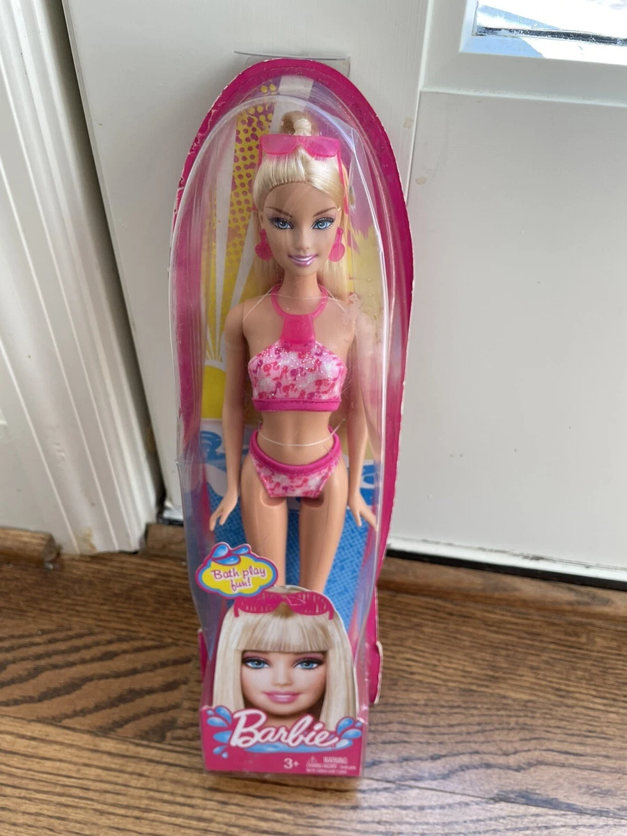 Barbie pink bathing suit new arrivals
