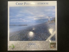 Crisp Point Lighthouse MI Puzzles Jigsaw Made In USA 1000 Piece NEW Michigan