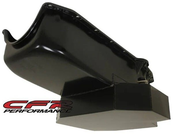 Oil Pan For 58-79 Chevy Small Block 283 305 327 350 400 Champion Racing Black