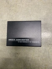 10/100/1000M Fast Ethernet Media Converter 1 RJ45 SFP Simplex Mode Transceiver