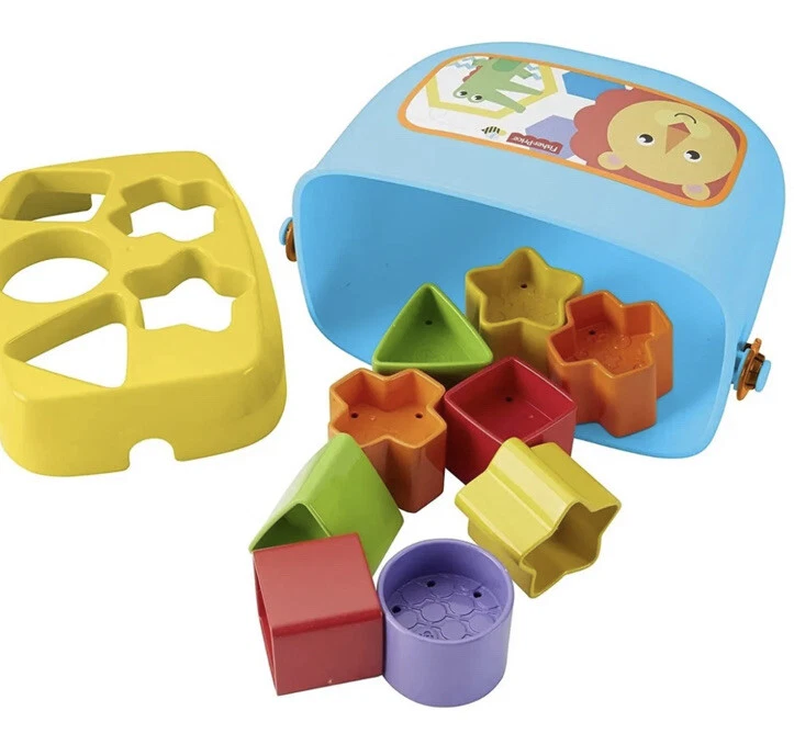 Игрушка для раннего обучения Fisher-Price Baby's First Blocks 6, детские блоки, НОВАЯ. - Изображение 2 из 4