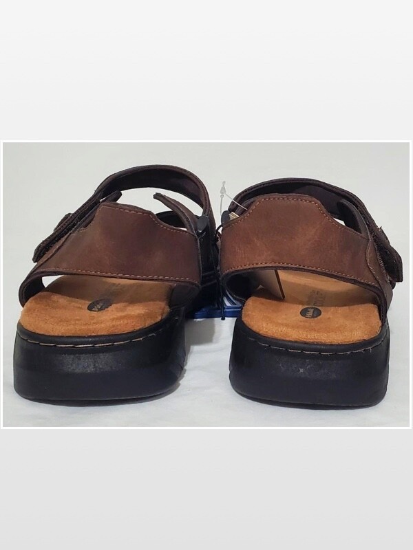 New Men Brown Fisherman Sandals Hiking Shoes Dr. Scholls Size 9 New Men Brown Fisherman Sandals Hiking Shoes Dr. Scholls  main image 2