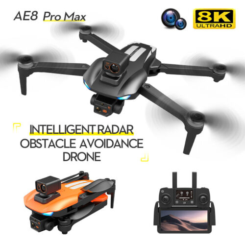 360° Obstacle Avoidance Brushless GPS Drone 8K Profesional HD Camera Quadcopter - Picture 1 of 24