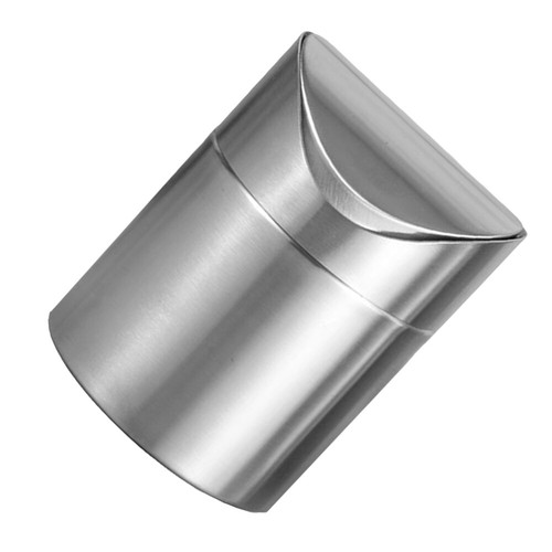 Car Trash Container Vehicle Trash Bin Stainless Steel Trash Can Car Garbage Can
