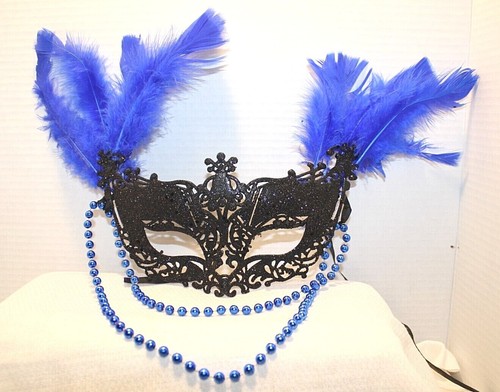 New Mardi Gras Mask Multi color several to choose from. W/free gift - Picture 9 of 10