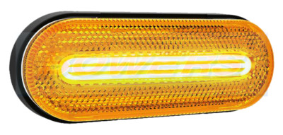 CAT 5 Approved Combined LED Amber Side Marker And Indicator Light Lamp 12v / 24v