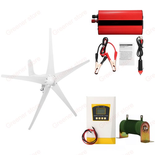 3000W Wind Turbine Generator Windmill 12V 24V 48V Inverter Hybrid Controller Kit - Picture 25 of 25