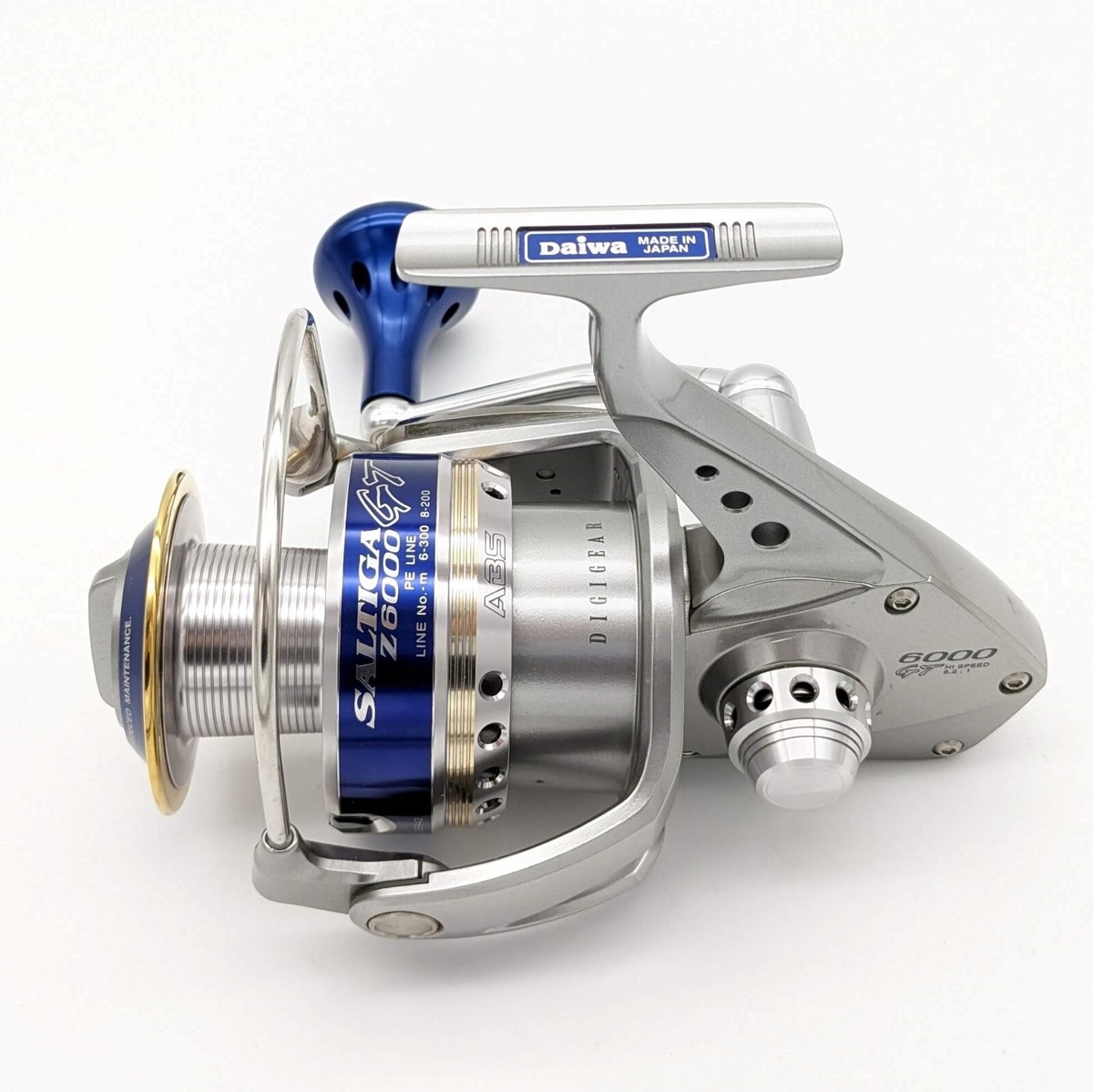 Daiwa SALTIGA Z 6000 GT Spinning Reel Jigging Big Fishing