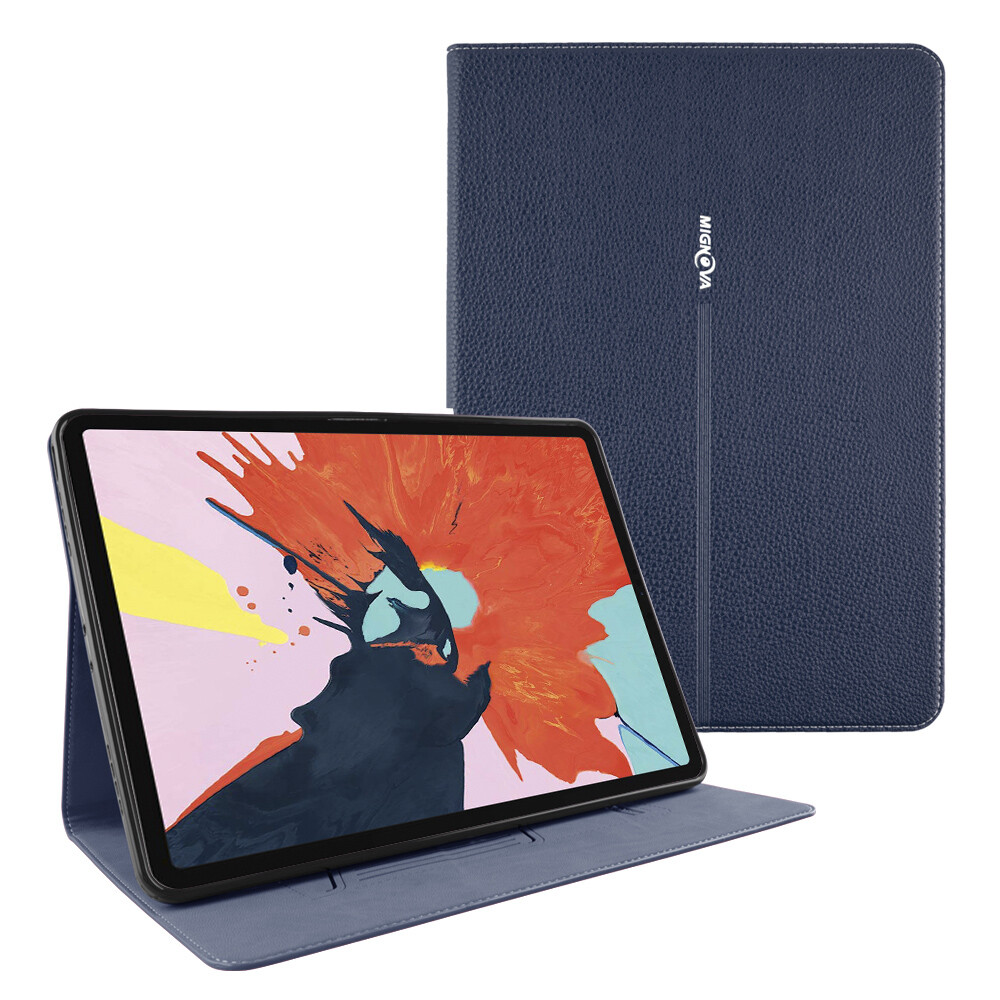 For iPad Pro 12.9 3rd Gen Case Kickstand & Pencil Holder