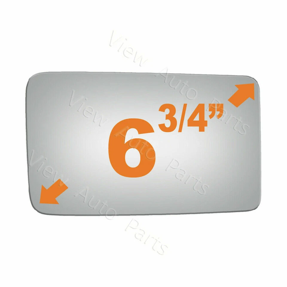 Repuesto de cristal espejo retrovisor para Ford F-650 F-750 2018 pasajero lado derecho diestro 3918 Foto 2 de 4