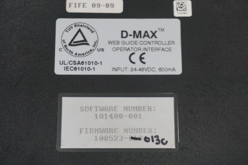 Fife OI-N 202570-001 D-Max Network Operator Interface - Tested - 60 Day Warranty - Picture 9 of 9
