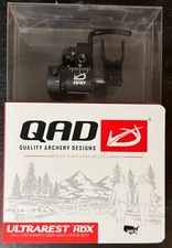QAD Ultra Rest HDX Arrow Rest Left Hand Free Knife Included New