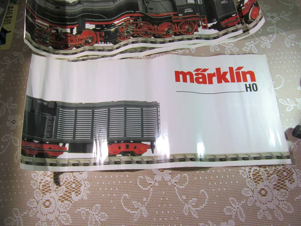 135Y Märklin Ho Planche Decal Locomotive La Plus Longue Fin Millénaire 54.3X25 - Photo 4/4